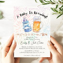 Search for baby brewing beer invitations Rustic