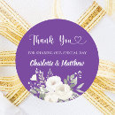 Search for purple and white wedding stickers Heart