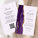 Search for lilac wedding invitations Elegant