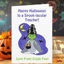 Search for teacher halloween cards Bat