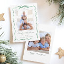 Search for 2 photo christmas cards Watercolor