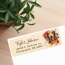 Search for dachshund lover return address labels Cute