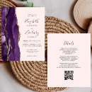 Search for purple paper invitations Budget