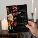 Search for autumn floral wedding invitations Botanical