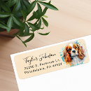 Search for cavalier king charles spaniel return address labels Animal lover