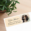 Search for cavalier king charles spaniel return address labels Animal lover