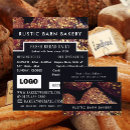 Search for bread baker business cards Bakery