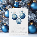 Search for blue and silver christmas cards Modern