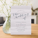Search for lilac grey wedding invitations Elegant