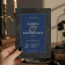 Search for dark blue wedding invitations Spring summer fall winter