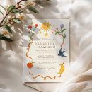 Search for folk wedding invitations Watercolor
