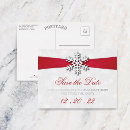 Search for red ribbon invitations Winter