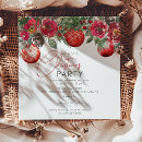 Search for annual christmas invitations Watercolor