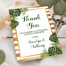 Search for green leaf thank you cards Palm leaves