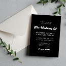 Search for 1950 wedding invitations Chic