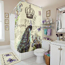Search for paris shower curtains Vintage