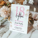 Search for eighteenth birthday invitations Pink