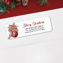 Search for red bow return address labels Script