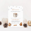 Search for gingerbread baby shower invitations Hot chocolate