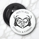 Search for halloween bottle openers Heart