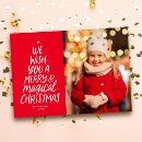 Search for magic of christmas cards Red
