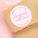 Search for elegant bakery stickers Pink