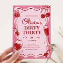 Search for dirty martini invitations Hand drawn