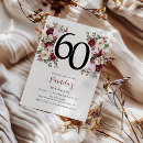 Search for elegant 60th birthday invitations Adult birthday party