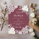 Search for merlot wedding invitations Burgundy