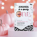 Search for the spooky one birthday invitations For kids