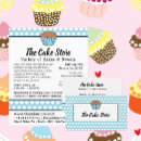 Search for polka dot business cards Customer