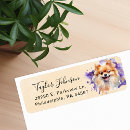 Search for pomeranian return address labels Dog