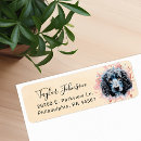 Search for poodles return address labels Dog