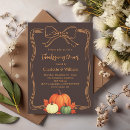 Search for farm to table dinner invitations Pumpkins