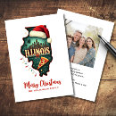 Search for illinois christmas cards Modern