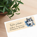 Search for husky return address labels Dog
