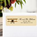 Search for biplane return address labels Pilot