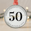 Search for 50th birthday keepsake Minimalist