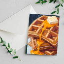 Search for breakfast foods postcards Waffles