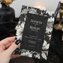 Search for black white damask invitations Elegant