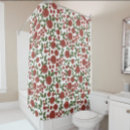 Search for red rose shower curtains Rustic