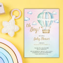 Search for balloons baby boy shower invitations Pink