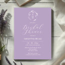Search for monogram bridal shower invitations Simple