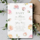 Search for in bloom baby baby shower invitations Elegant chic