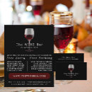 Search for glass business cards Winery