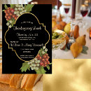 Search for gold thanksgiving invitations Dinner