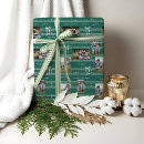 Search for christmas carols wrapping paper Vintage