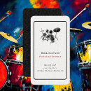 Search for band business cards Drums