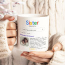 Search for thank you sister mugs Best sister ever