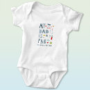 Search for fathers day baby clothes Dad